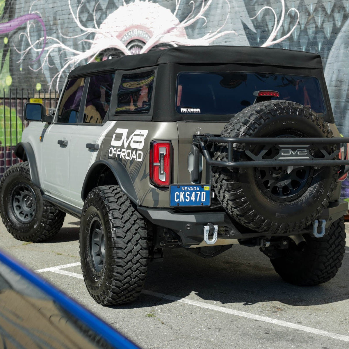 Spec Series Rear Bumper for the 2021-2024 Ford Bronco, Urban street