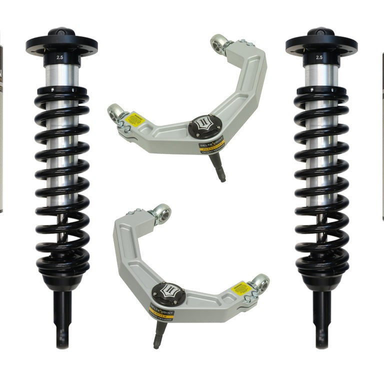 ICON Stage 2 Billet Suspension System for 2009-2013 Ford F-150 4WD 0-2.63" Lift — image 1