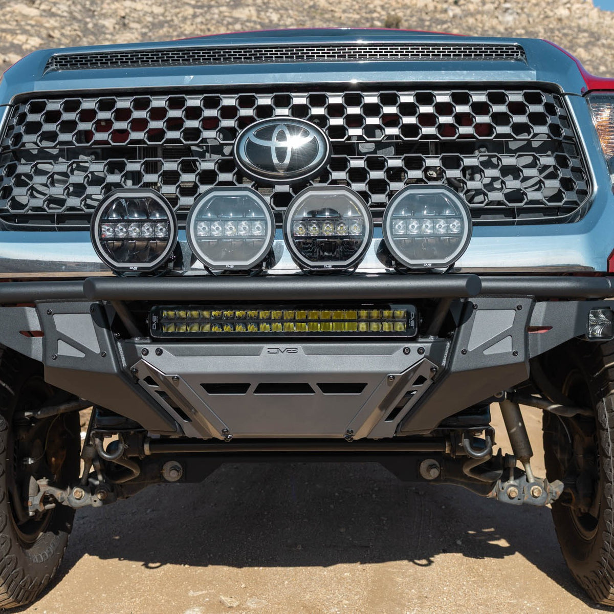 DV8 Offroad Tube Front Bumper for 2014-2021 Toyota Tundra — image 6
