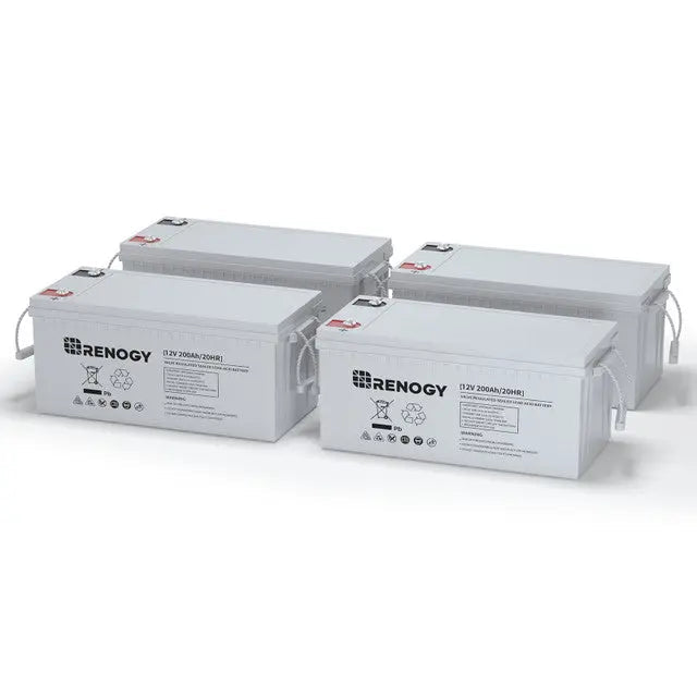 Deep Cycle AGM Battery 12 Volt 100Ah/200Ah Renogy