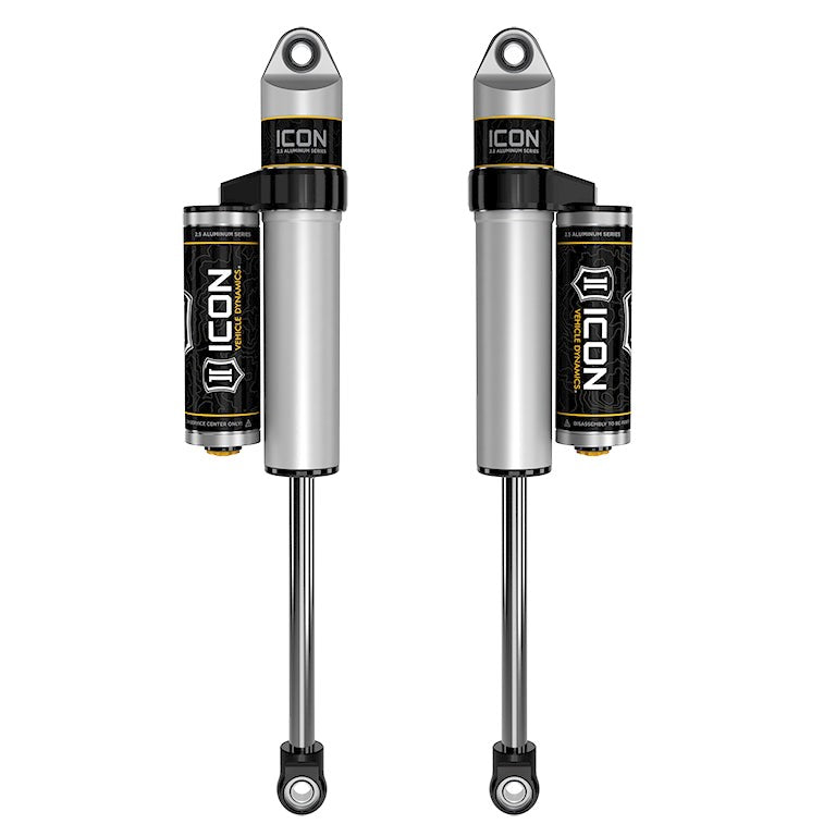 ICON V.S. 2.5 Piggyback Rear Shocks for 2001-Up GM 2500/3500 HD 6-8" Lift, Pair — image 1
