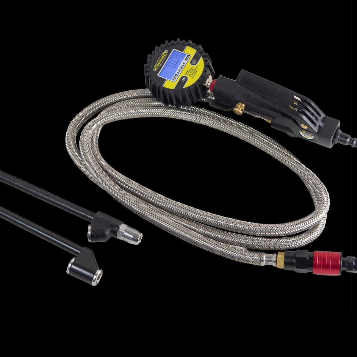 Power Tank Big Kahuna Digital Ventoso Tire Inflator Gauge with 6 ft. Hose — image 3