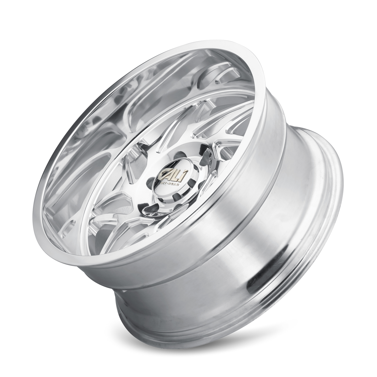 Cali Off-Road Gemini 9112 20x10 Polished Wheel — image 3