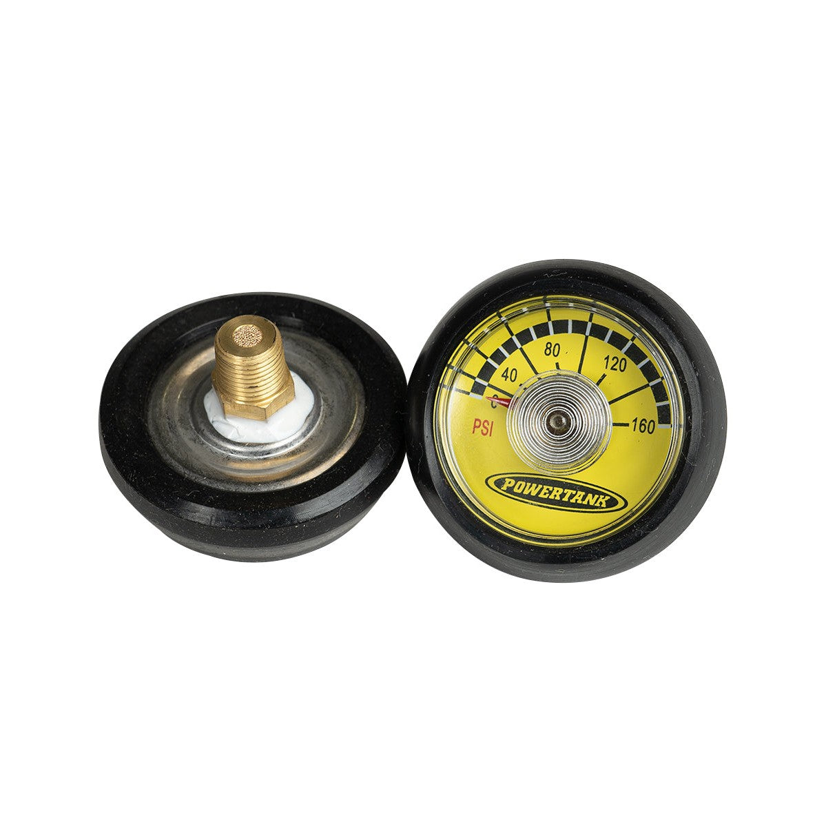 Power Tank 160 psi Spiral Replacement Gauge for Sidearm COMP and ARB Manifold — image 1