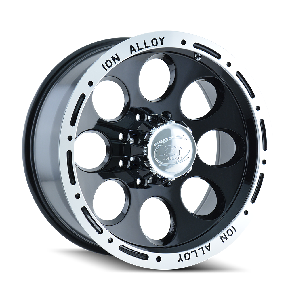 ION 174 Gloss Black Machined Wheel — image 1
