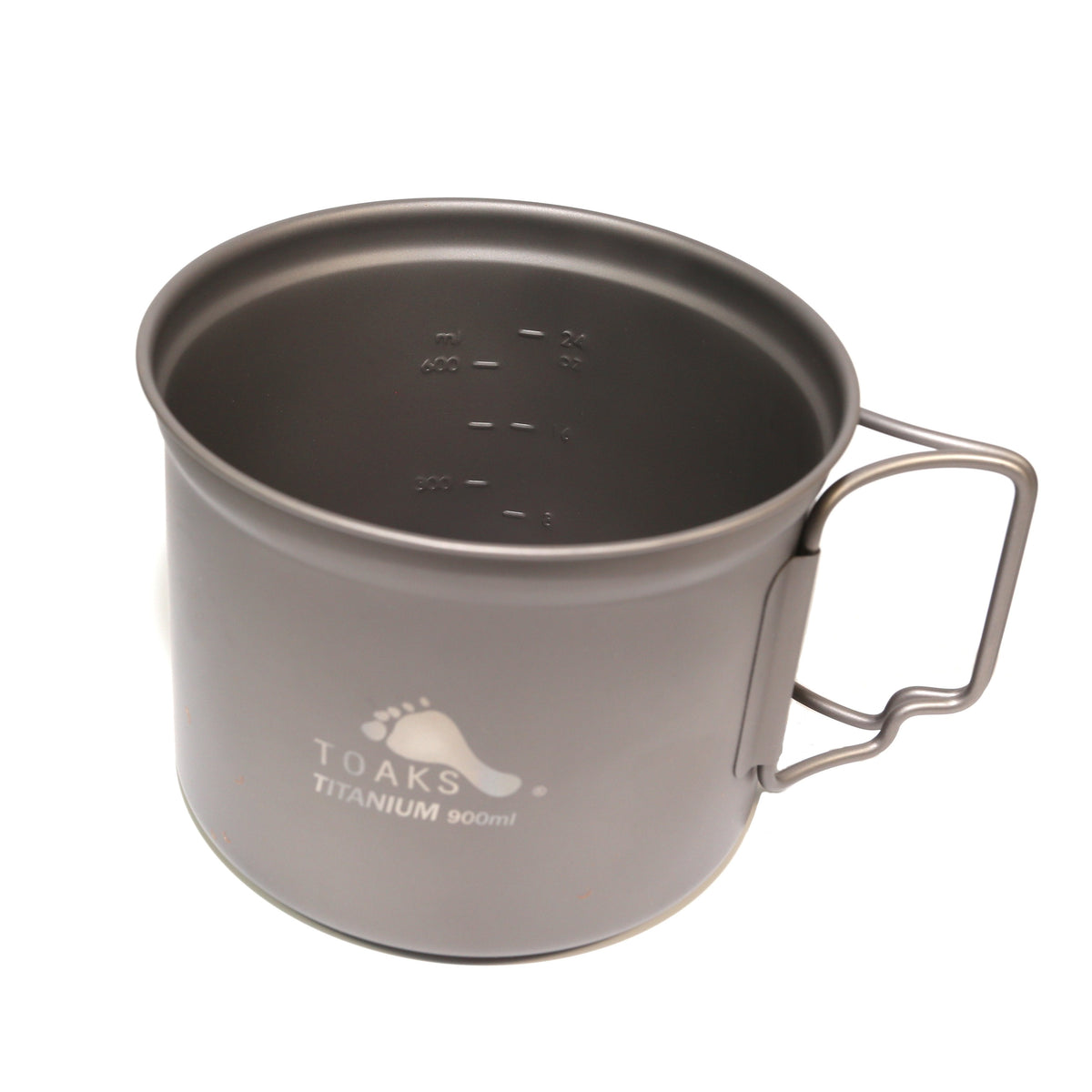 TOAKS Titanium 900ml Backpacking Pot with Short Handles — image 2