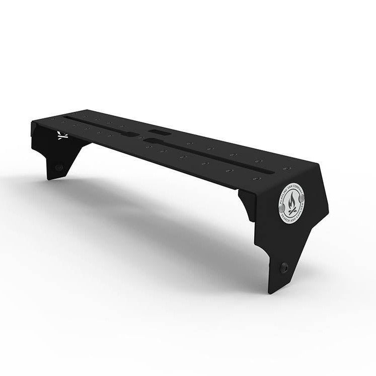 Passenger side view of Sprinter van dash mount