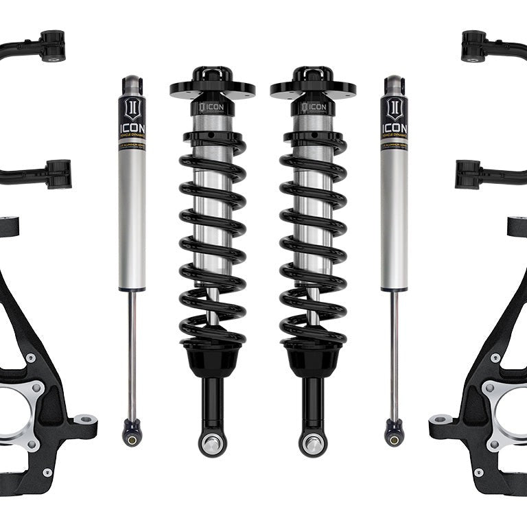 ICON Vehicle Dynamics 2021-2026 Ford F-150 4WD Stage 1 Tubular Suspension System — image 1
