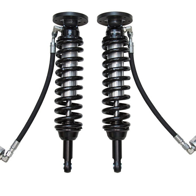 ICON V.S. 2.5 Series Front Coilover Kit with Remote Reservoir for 2009-2013 Ford F-150 4WD — image 1