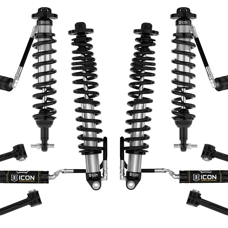 ICON Stage 4 Tubular Suspension System for 2021-2026 Ford Bronco Sasquatch 2-3" Lift — image 1