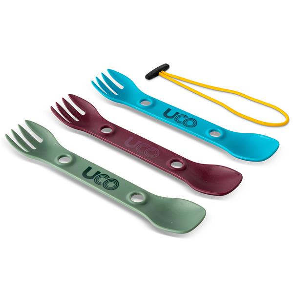 UCO Mini Spork 3-Pack Toddler-Size Utensil Set — image 2