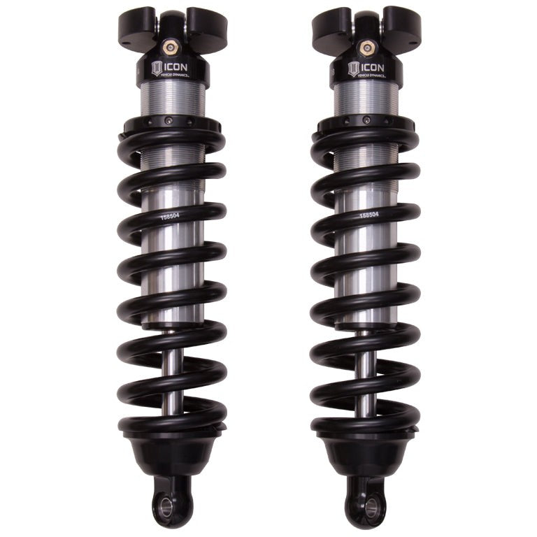 ICON V.S. 2.5 Series Front Coilover Kit for 1996-2004 Toyota Tacoma / 1996-2002 Toyota 4Runner, 0-3" Lift, Extended Travel, 700 lb/in — image 1