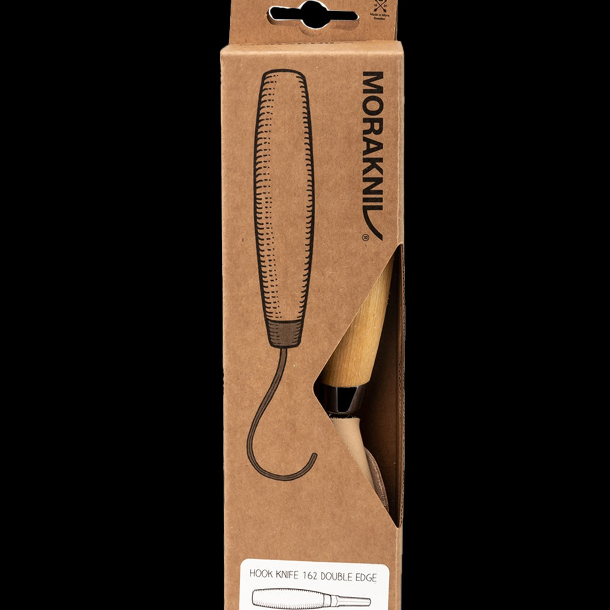 Morakniv Hook Knife 162 Double Edge Wood Carving Knife — image 5