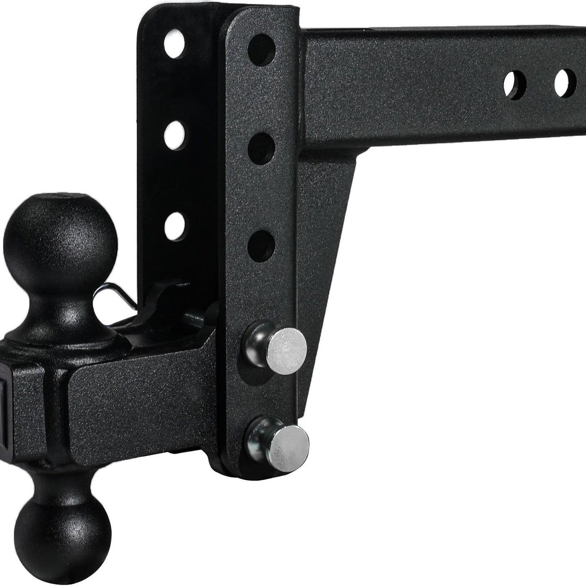 BulletProof Hitches Medium Duty 2.5" Receiver 4" Drop/Rise Adjustable Tow Hitch — image 1