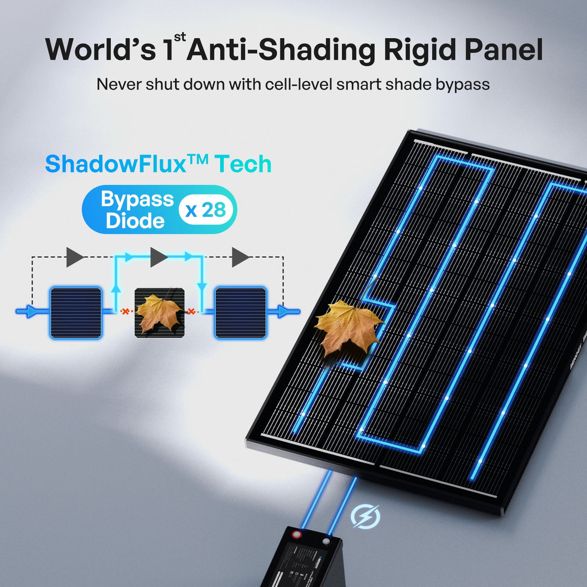 Renogy 200W N-Type High Efficiency Solar Panel — image 3