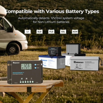 renogy solar charge controller 10A