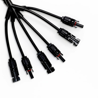 Solar Connectors M Branch Parallel Adapter Cable MMMF+FFFM Pair Renogy