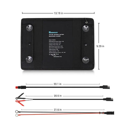 Renogy 10W Solar Battery Maintainer Charger