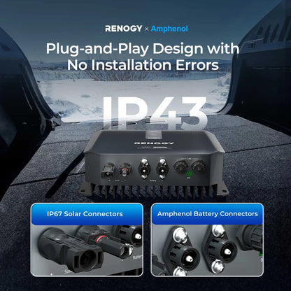 REGO 12V/24V/36V/48V 30A MPPT Solar Charge Controller