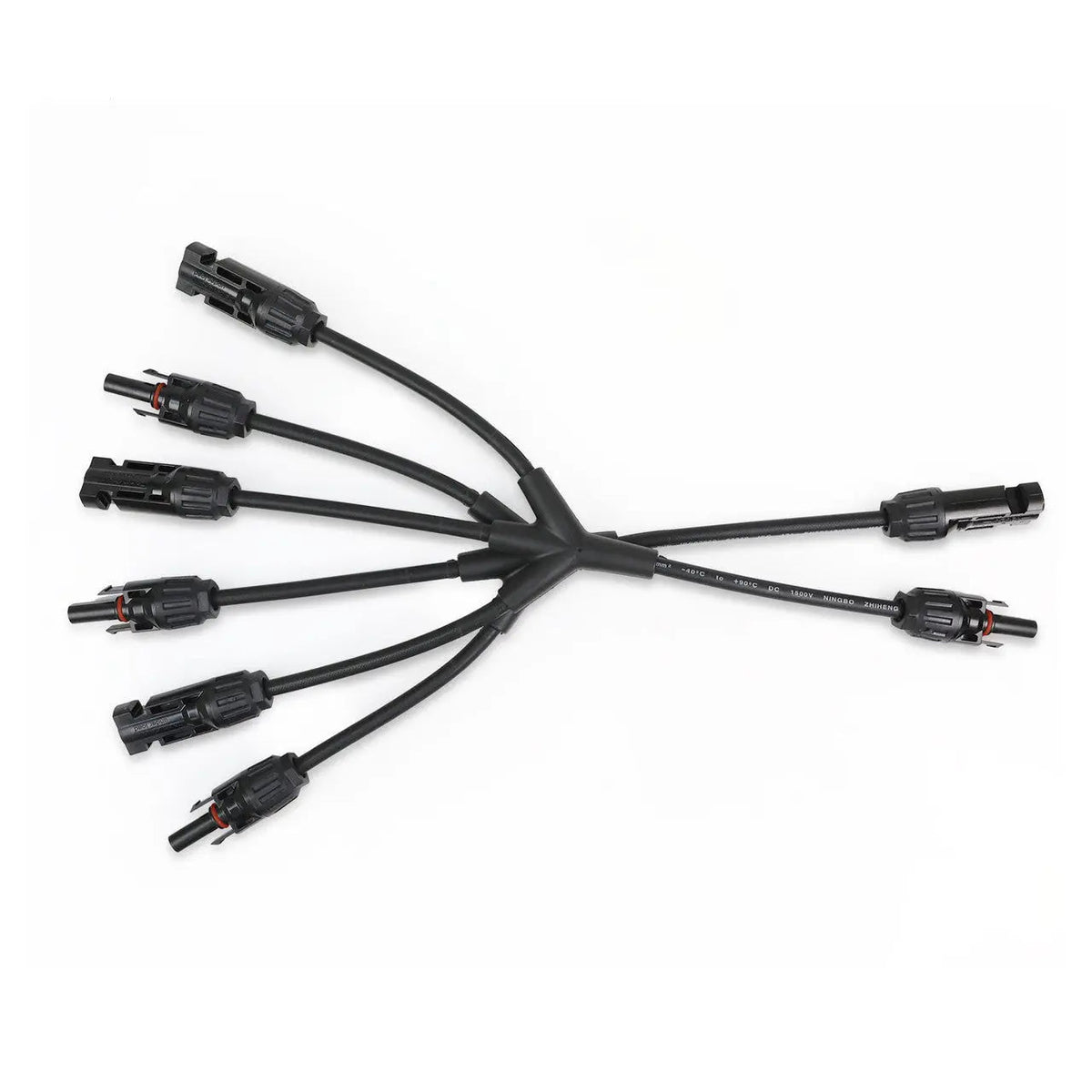 Solar Connectors M Branch Parallel Adapter Cable MMMF+FFFM Pair Renogy