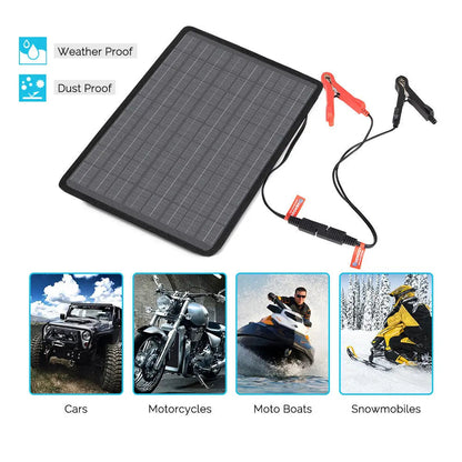 Renogy 10W Solar Battery Maintainer Charger