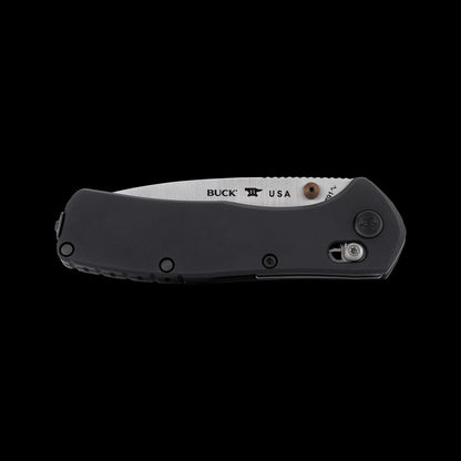 Buck 791 Range Elite Crossbar Lock Folding Knife, Black