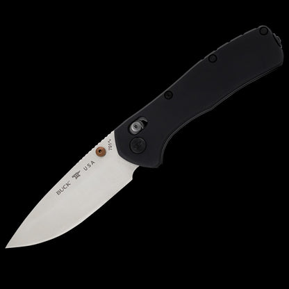 Buck 791 Range Elite Crossbar Lock Folding Knife, Black