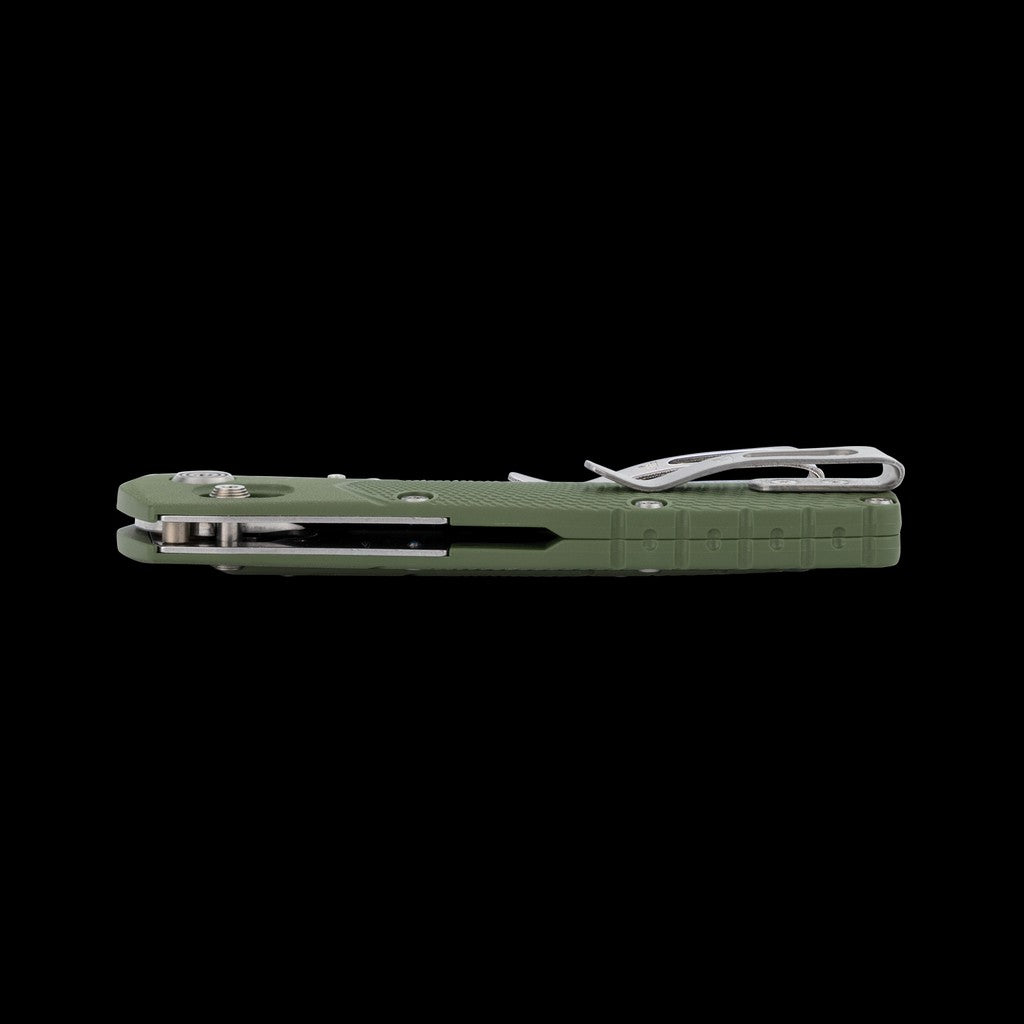 Buck 791 Range Pro Crossbar Lock Folding Knife, Green