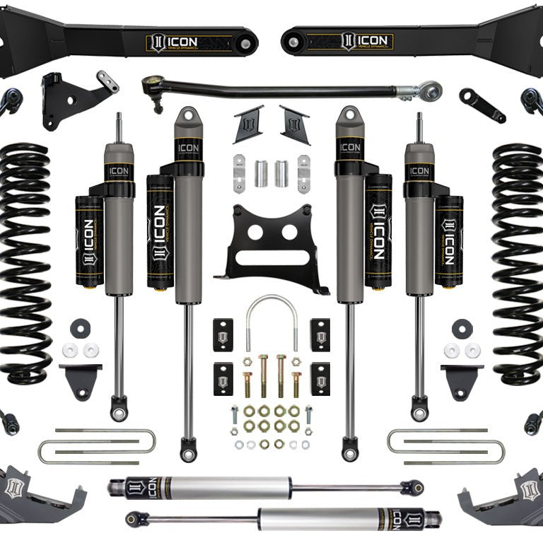 ICON Stage 4 Suspension System with Radius Arm for 2017-2022 Ford F-250/F-350 4WD 7" Lift — image 1
