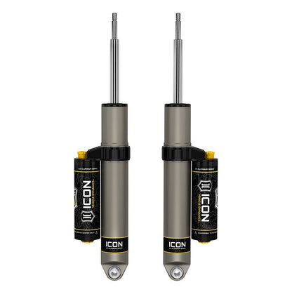 ICON V.S. 2.5 Aluminum Rear Shocks Piggyback CDCV for 2014-2026 Ram 2500 Air Ride Pair — image 1