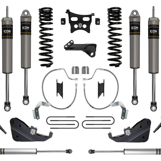 ICON Vehicle Dynamics 2023-2026 Ford F-250/F-350 Super Duty 4WD Gas 4.5" Stage 3 Suspension System — image 1