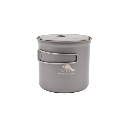 TOAKS Titanium 1100ml Backpacking Pot — image 1