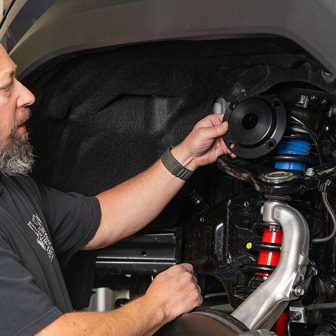 ICON Vehicle Dynamics Tacoma Coilover Top Plate Reinforcement Kit — image 3