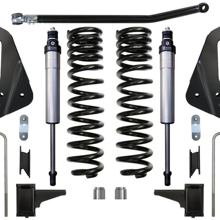ICON Stage 2 Suspension System for 2008-2010 Ford F-250/F-350 4.5" Lift — image 1