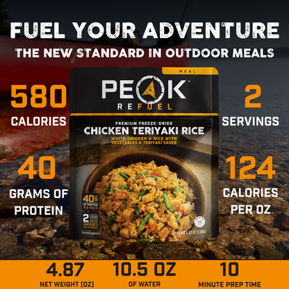 Peak Refuel Chicken Teriyaki Rice Freeze-Dried Meal — image 3
