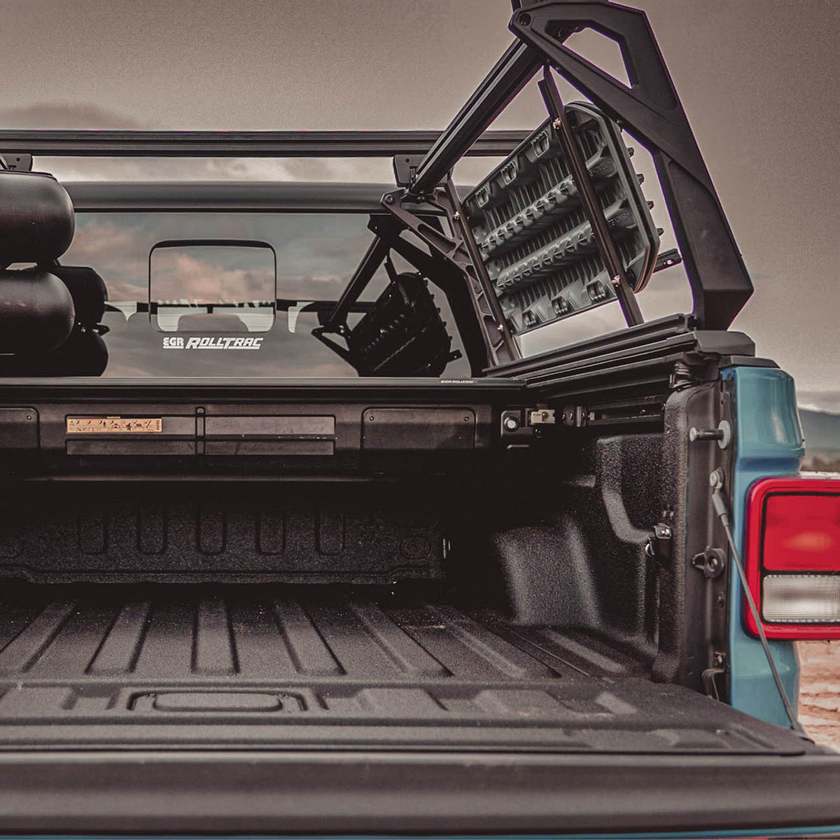 Leitner Designs ACS FORGED Tonneau rack for Jeep Gladiator, detail view 2
