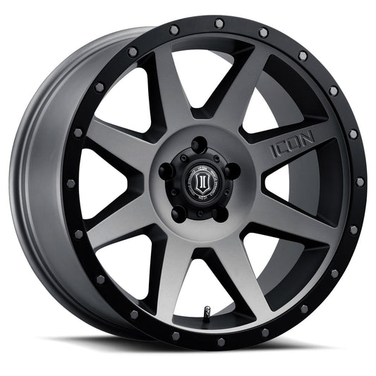 ICON Alloys Rebound 20x9 6x135 +16mm Titanium Wheel — image 1