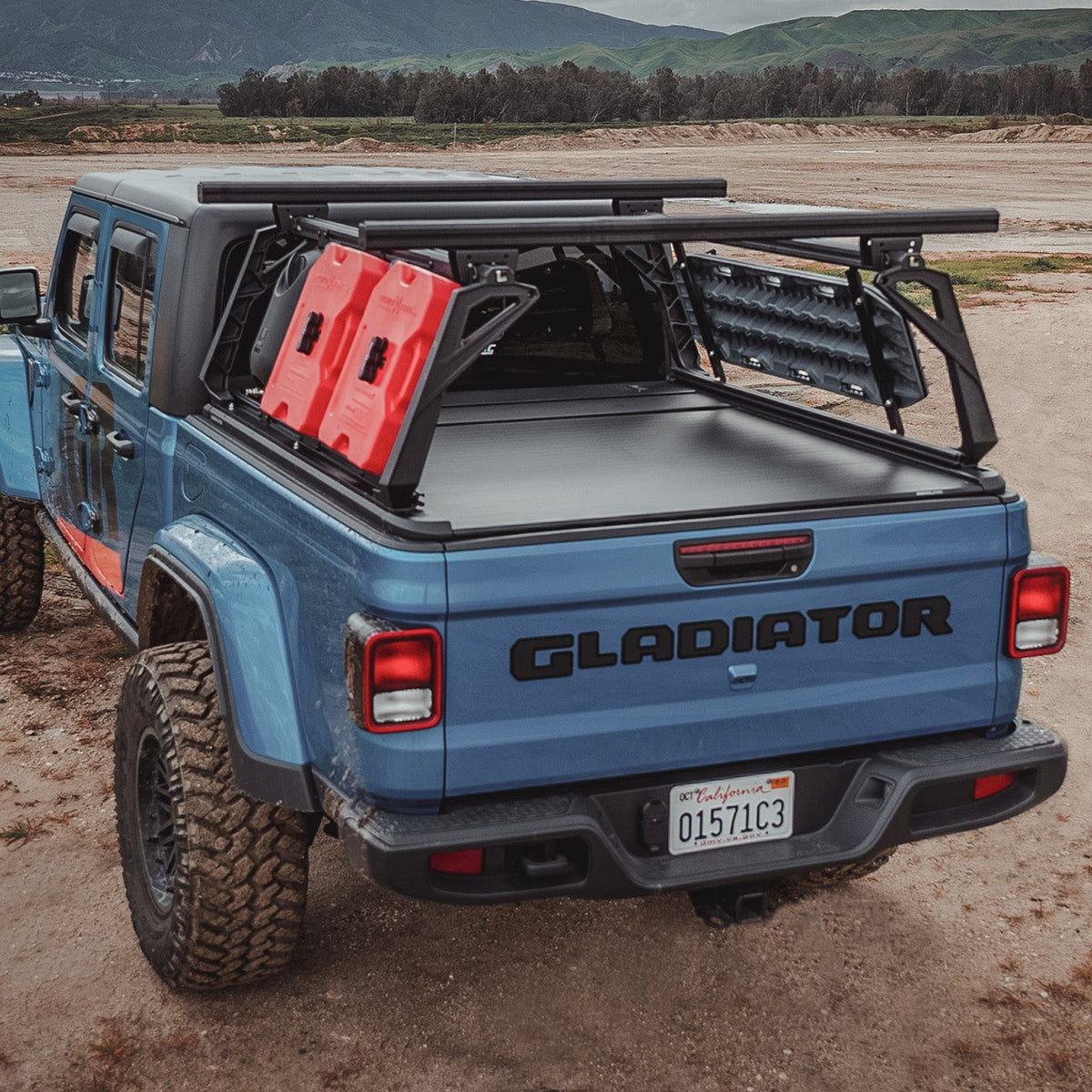 Leitner Designs ACS FORGED Tonneau rack for Jeep Gladiator, detail view 1