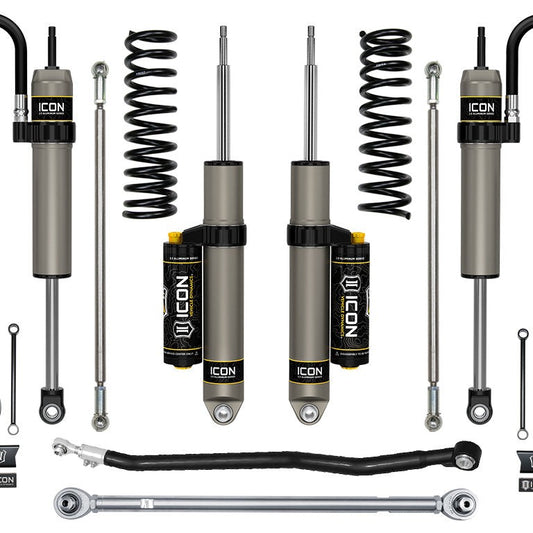 ICON Stage 3 Suspension System for 2014-2026 Ram 2500 4WD Diesel OEM Air Spring Rear 4.5" Lift — image 1