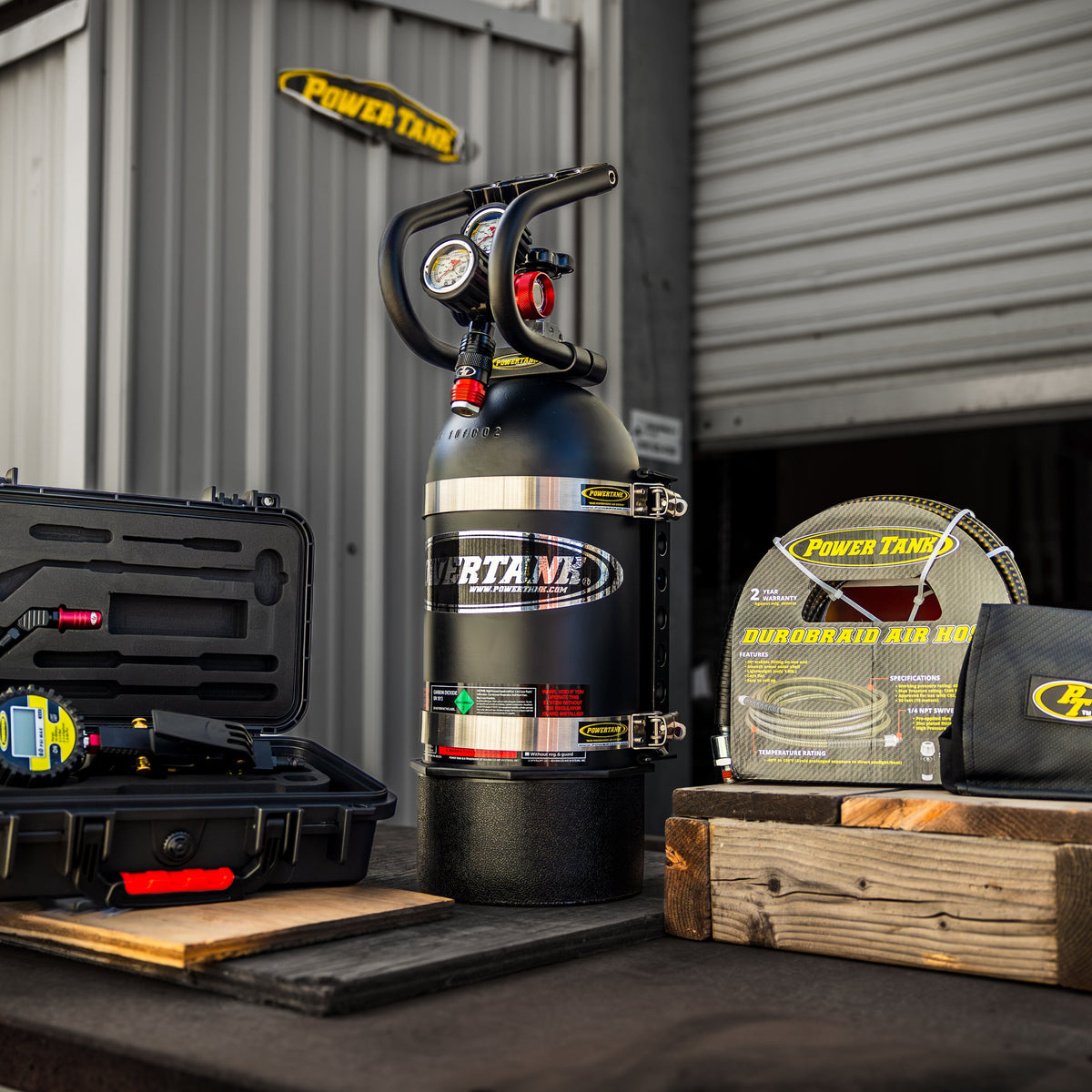 Power Tank Blackout 10 lb CO2 Tire Inflation System Limited Edition — image 1