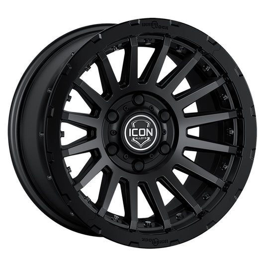 ICON Alloys Recon Pro 18x9 6x5.5 +40mm Satin Black Wheel — image 1