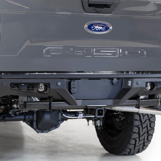 Addictive Desert Designs Bomber Rear Bumper for 2015-2020 Ford F-150 — image 1