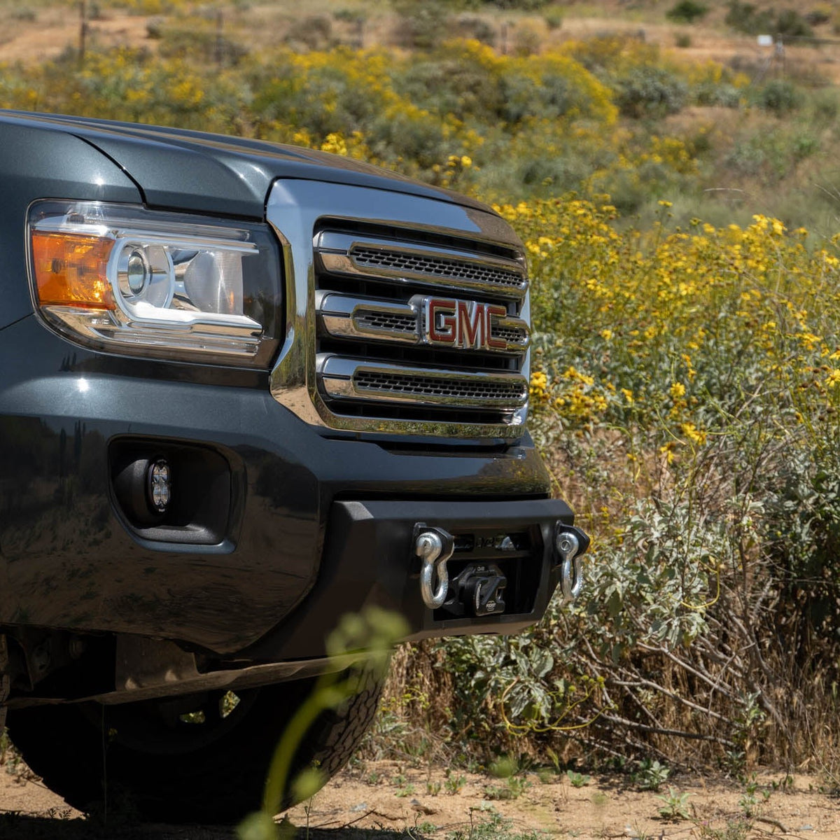 Profile of the Centric Front Bumper for the 2015-2020 GMC Canyon