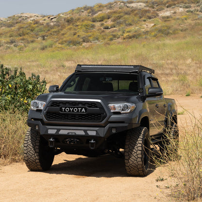 2016-2023 Toyota Tacoma Made To Overland Front Bumper on the trail