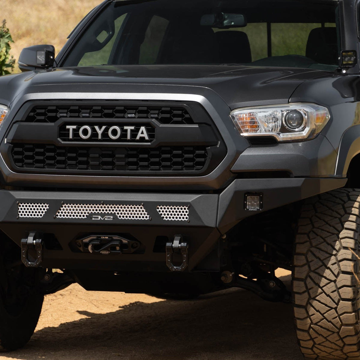 Fitment of the 2016-2023 Toyota Tacoma Made To Overland Front Bumper