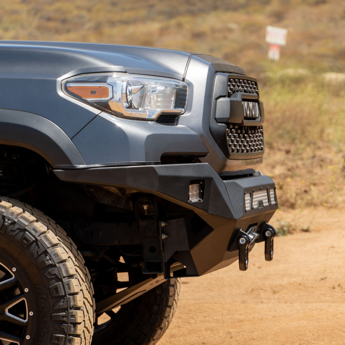 Side Profile 2016-2023 Toyota Tacoma Made To Overland Front Bumper