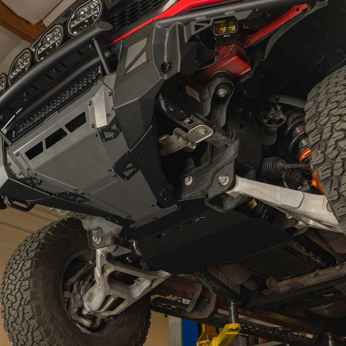 DV8 Offroad Front Differential Skid Plate for Ford F-150 and Raptor — image 4