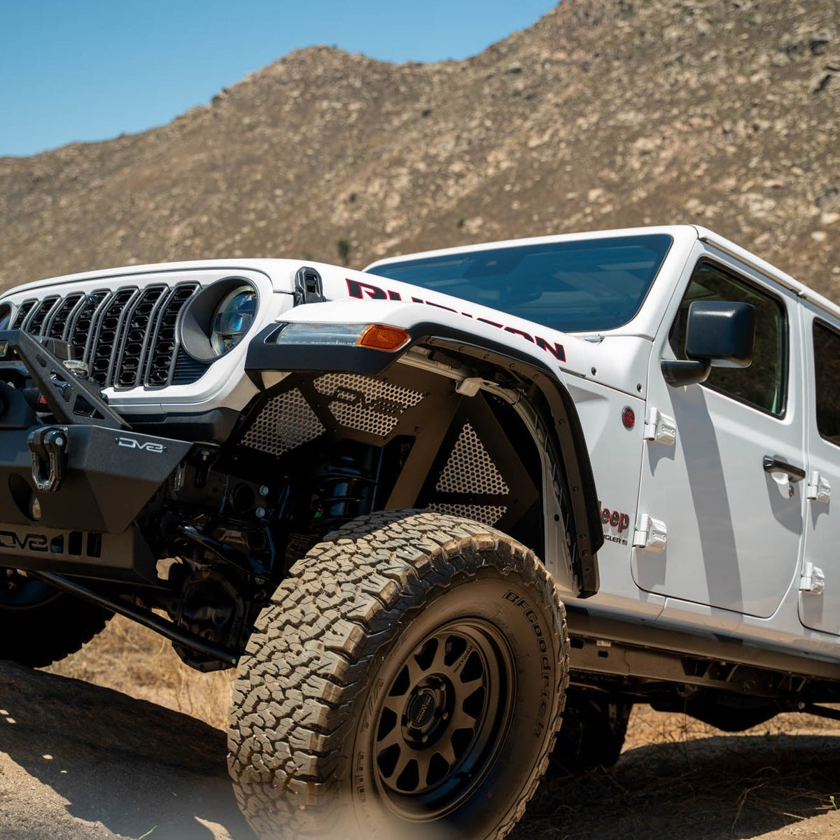 DV8 Offroad Front Inner Fenders for Jeep Wrangler JL and Gladiator JT — image 6