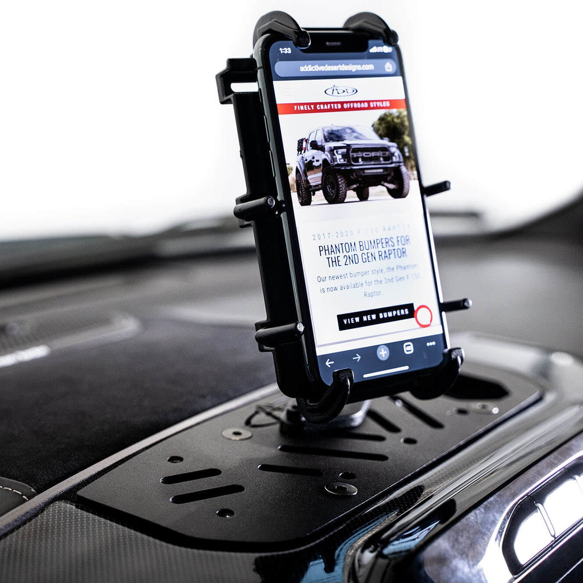 Digital Device Dash Mount for the 2019-2023 Ram 1500 & TRX