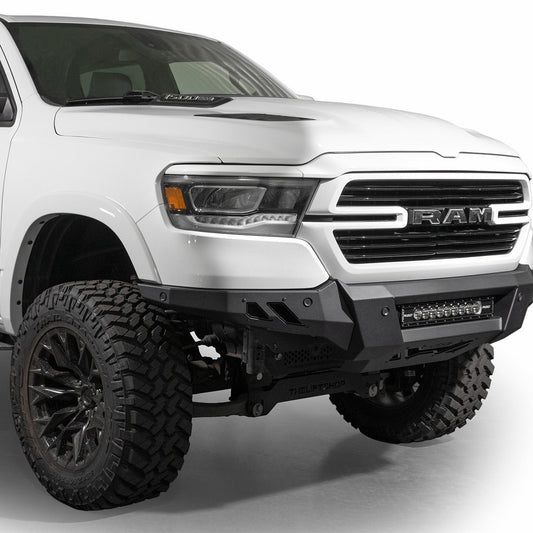 Addictive Desert Designs Black Label Front Bumper for RAM 1500 — image 1